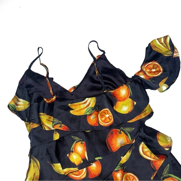 Song of Style x Revolve Vibrant Fruit Print Dress Size XS - Picture 8 of 14